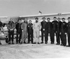 Instructors Course at Sunderland 1969. Doug Peacock, unknown, Aussie Powers, Kerry Noble, Brian Holt, unknown