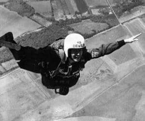 John above Pau in France taken by Charles Shea-Simonds